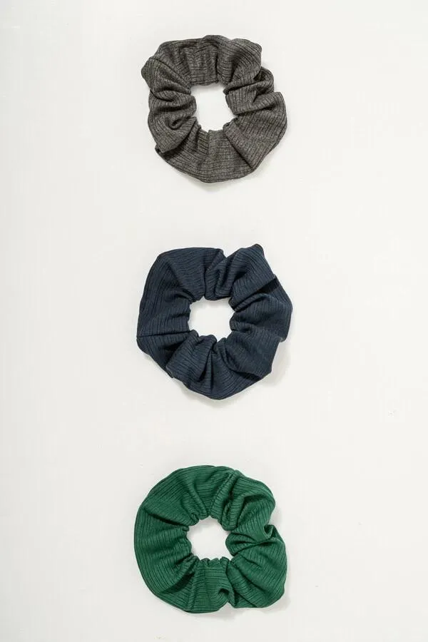 Σετ 3 scrunchies