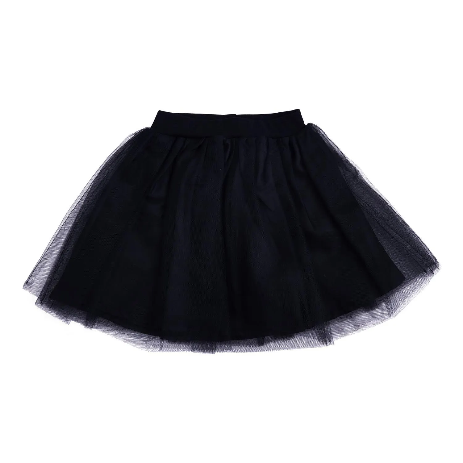 Χειμερινή φούστα για κορίτσι σε μαύρο χρώμα με τούλι -32.4000M