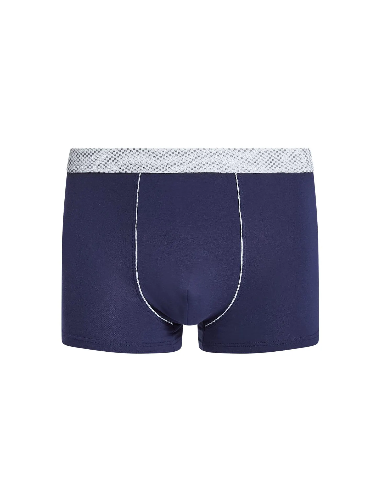 Ανδρικό boxer με βαμβάκι σε σκούρο μπλε