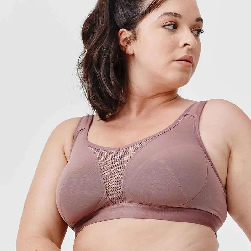 CLASSIC RUNNING SPORTS BRA - PURPLE