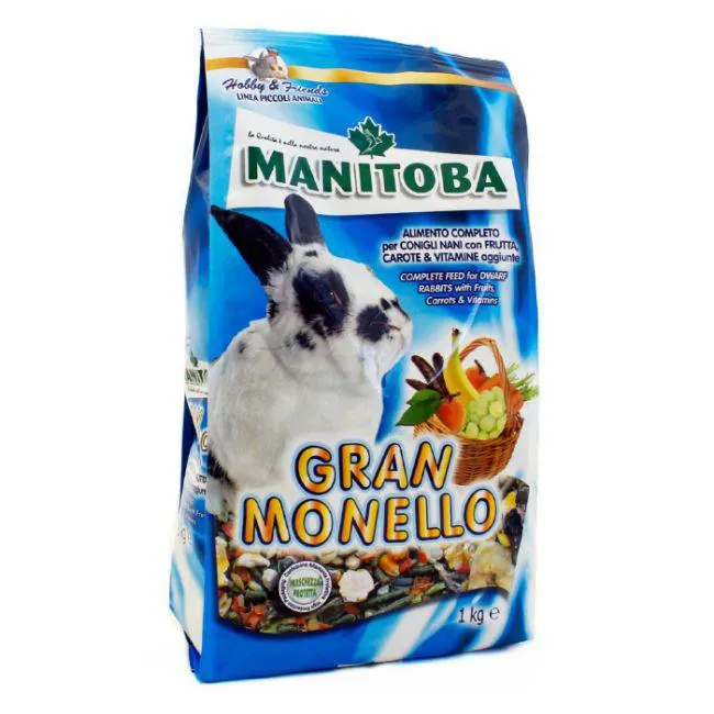 Manitoba Gran Monello Mix Για Κουνέλια 1Kg