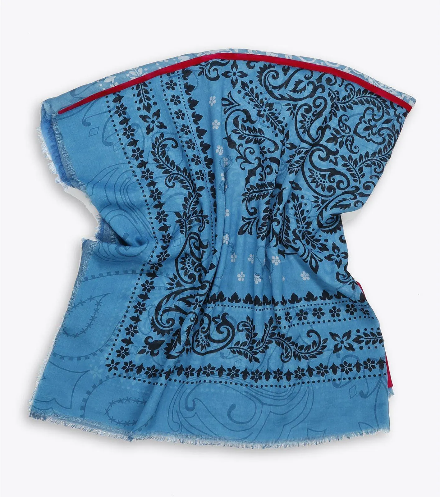 ΦΟΥΛΑΡΙ ΜΕ ΤΥΠΩΜΕΝΑ ΛΟΥΛΟΥΔΙΑ ΚΑΙ ΚΟΚΚΙΝΗ ΡΙΓΑ