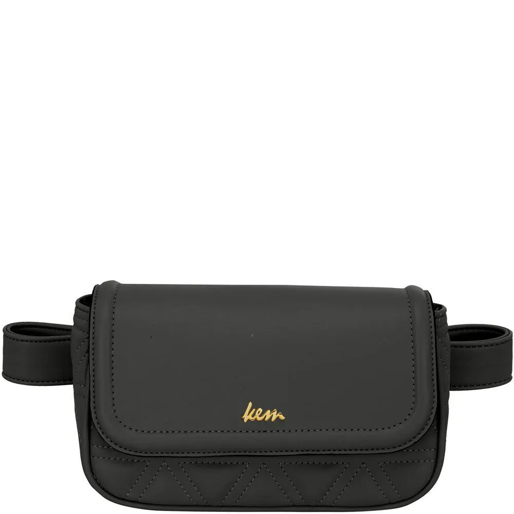 Tσαντάκι μέσης σε συνθετικό υλικό Gemini