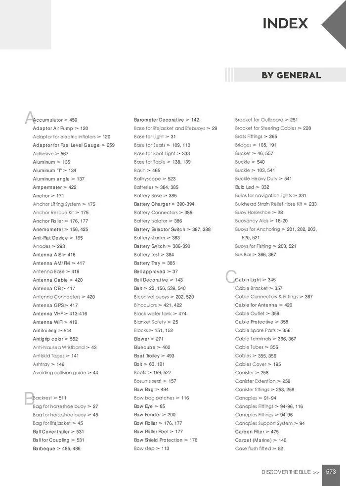 Φυλλάδιο προσφορών General catalogue από 8 Ιανουαρίου έως 30 Ιουνίου 2024 - Σελίδα 575