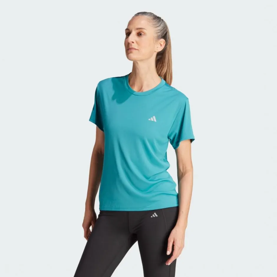adidas Performance RUN IT TEE IL8582 Πετρόλ