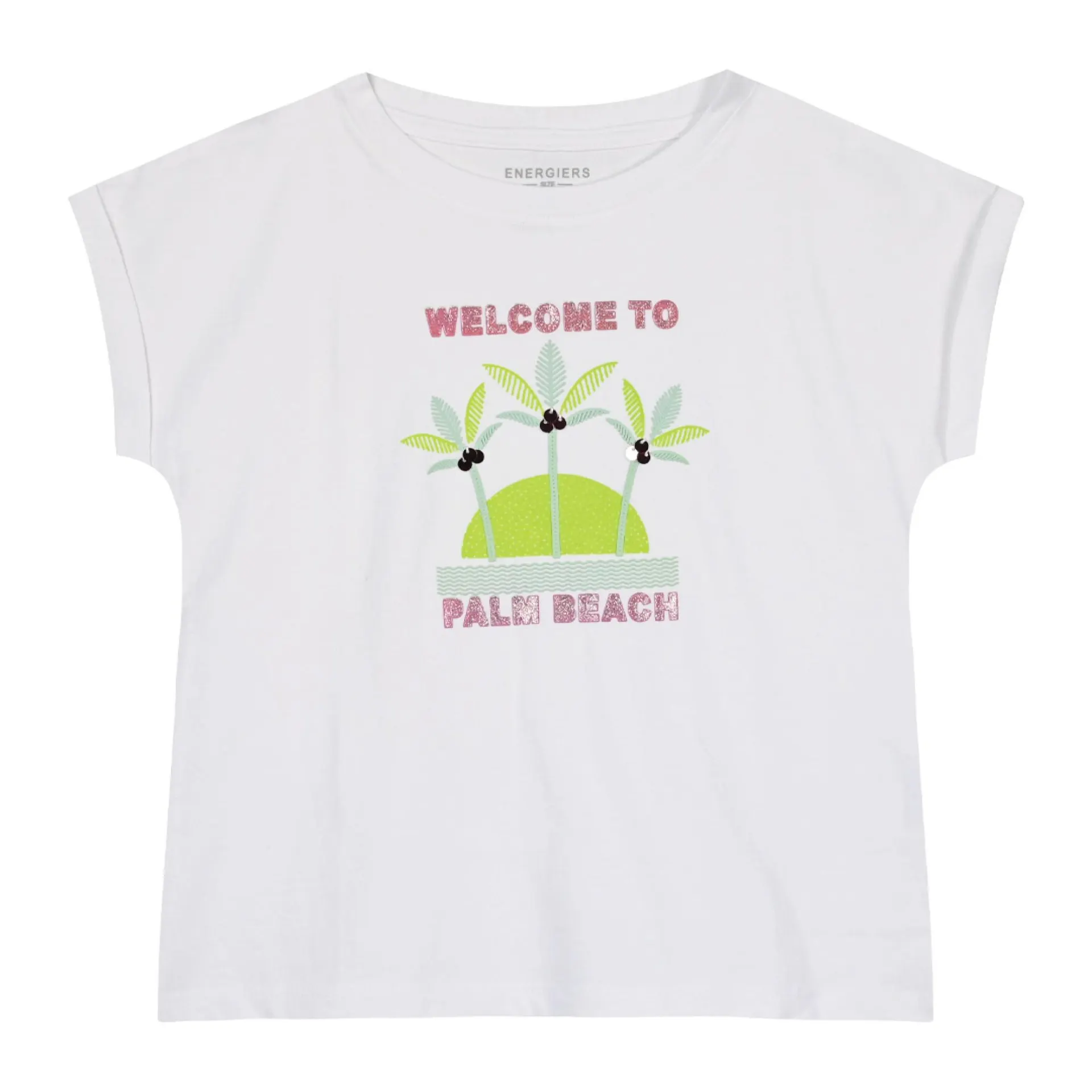 Παιδική μπλούζα με τύπωμα για κορίτσι | ΛΕΥΚΟ