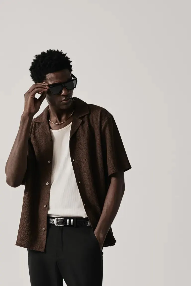 Εβαζέ σερζέ παντελόνι Slim Fit