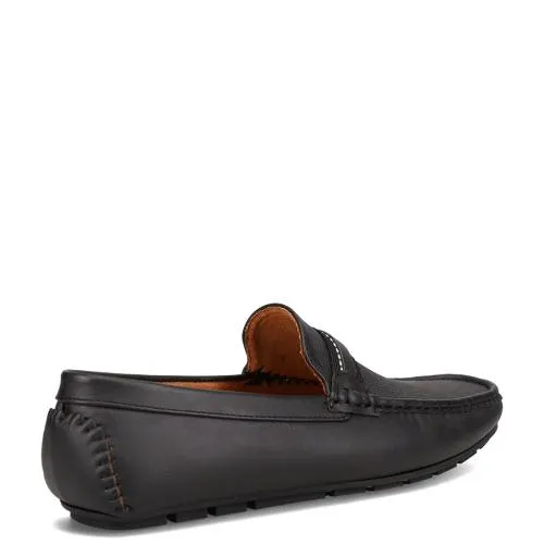 Μαύρο ανδρικό loafer 100003578-014