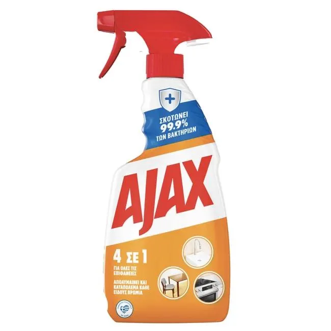 AJAX 500ML ΚΑΘ/ΚΟ ΕΠΙΦΑΝΕΙΩΝ 4ΣΕ1 ΑΝΤΛΙΑ