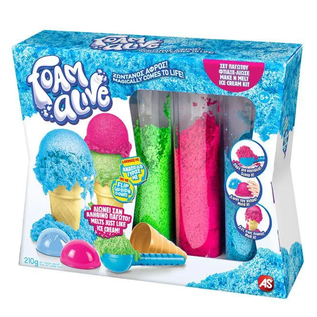 Foam Alive Σετ Παγωτού - AS