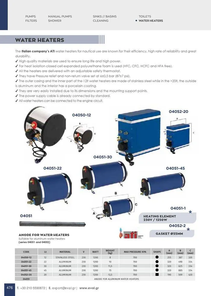 Φυλλάδιο προσφορών General catalogue  από 8 Ιανουαρίου έως 30 Ιουνίου 2024 - Σελίδα 478