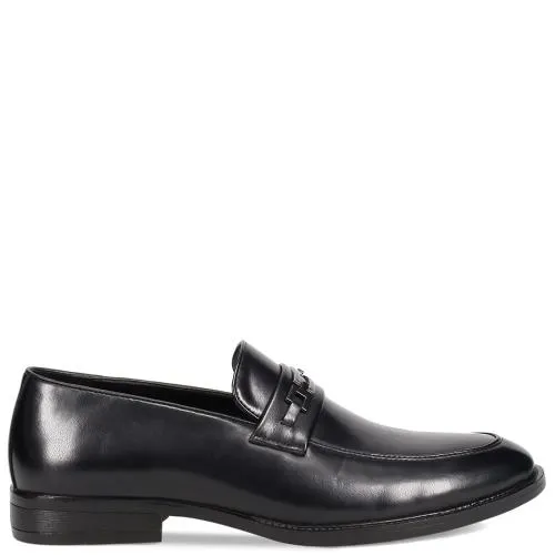 Μαύρο ανδρικό loafer 100003704-014