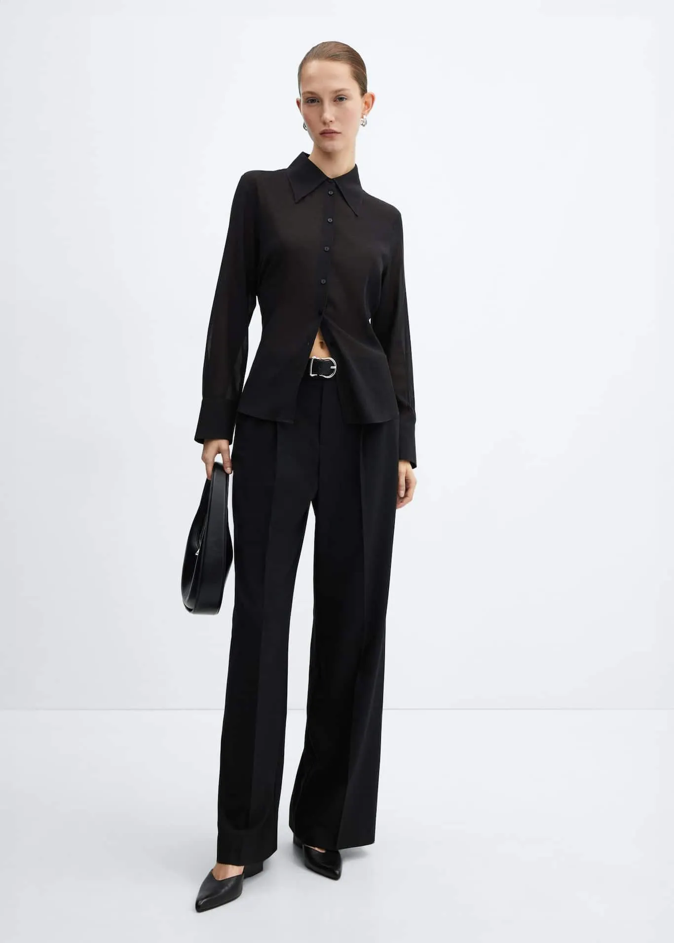 Φαρδύ πουκάμισο με κουμπιά