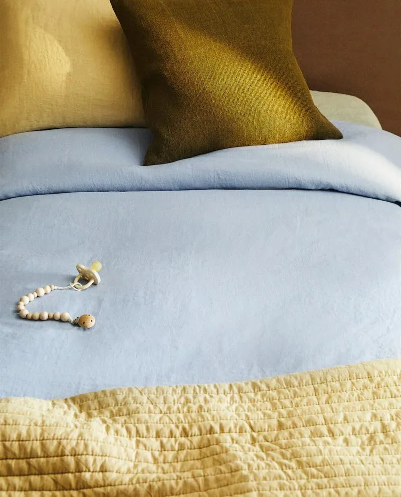 BETTBEZUG AUS LEINEN