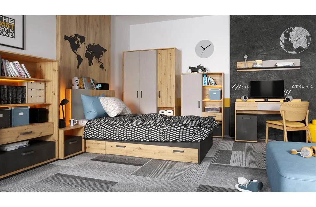 Σετ εφηβικού δωματιού Fargo