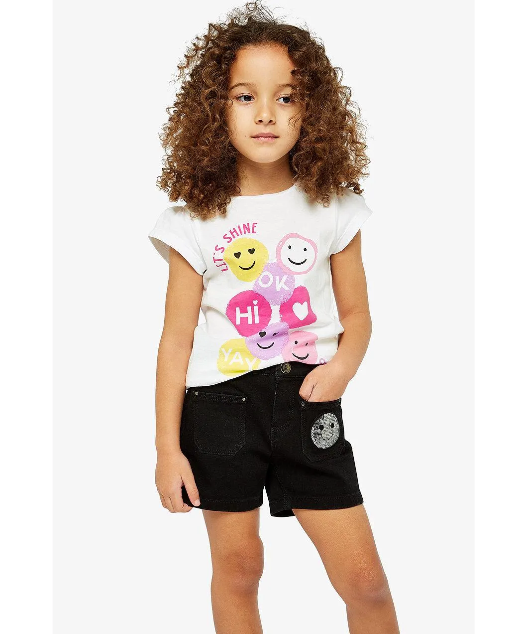 τζιν σορτσάκι με emoji