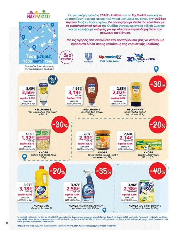 Φυλλάδιο προσφορών My Market προσφορές από 4 Ιουλίου έως 16 Ιουλίου 2024 - Σελίδα 30