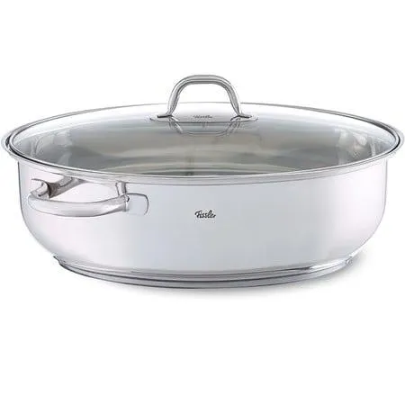 Fissler Γάστρα Ανοξείδωτη με Γυάλινο Καπάκι 38cm.