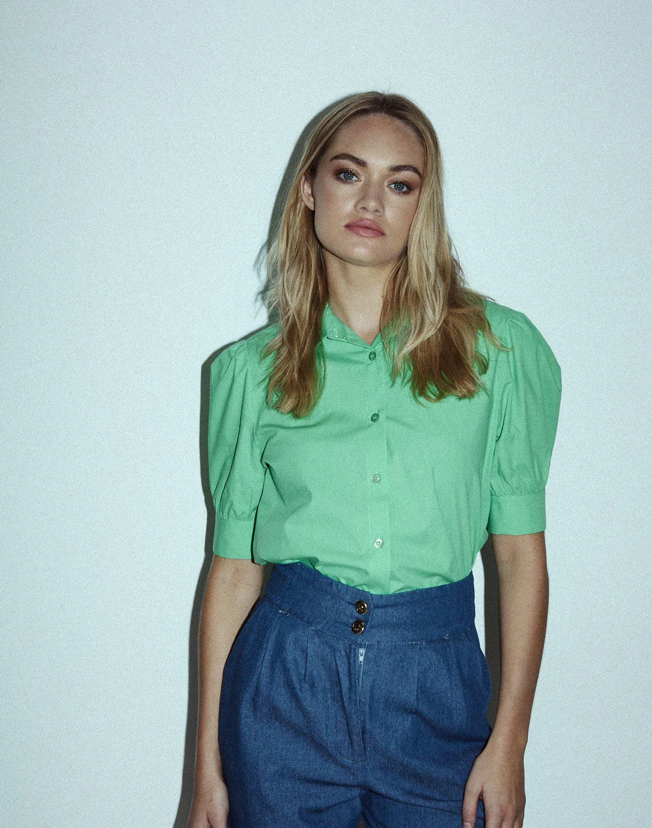 Πουκάμισο από ποπλίνα