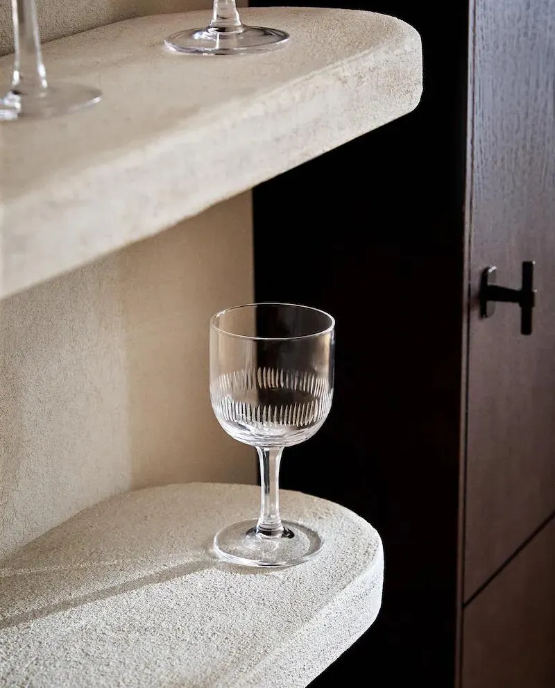 ΣΚΑΛΙΣΤΟ ΚΟΛΟΝΑΤΟ ΠΟΤΗΡΙ ΑΠΟ ΚΡΥΣΤΑΛΛΙΝΟ ΓΥΑΛΙ