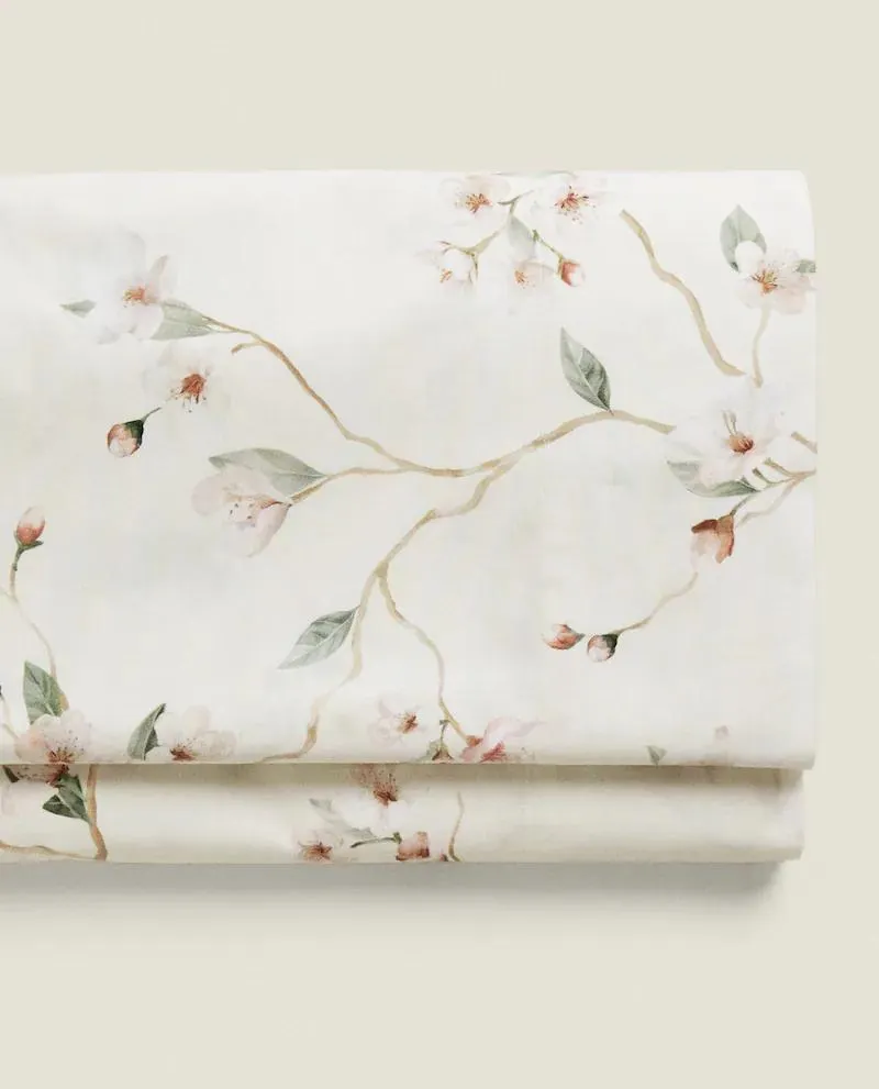 SÁBANA ENCIMERA ALGODÓN CEREZO