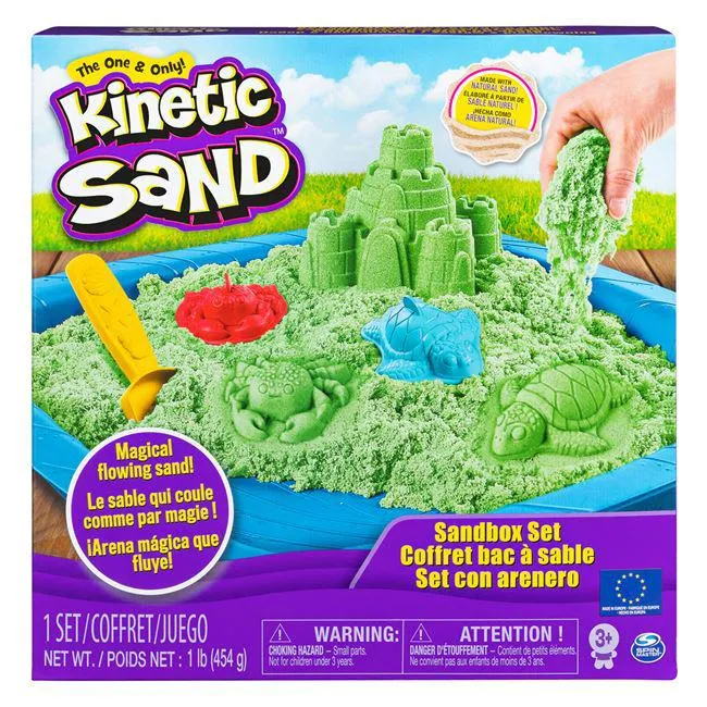 Kinetic Sand Σούπερ Σετ με Αμμο - Spin Master