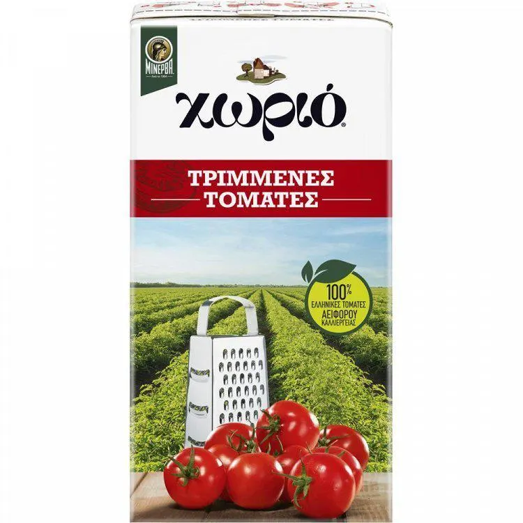 Χωριό Τοματες Τριμμένες Χάρτινο 500gr