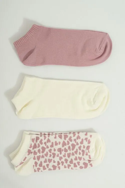 Σετ με 3 ζεύγη κάλτσες