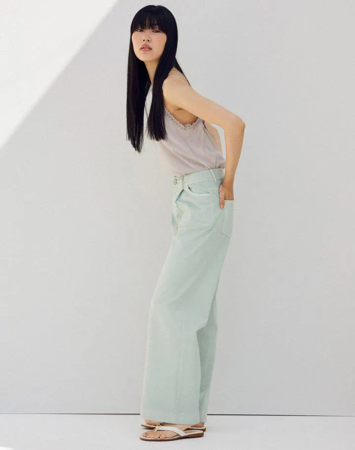 Παντελόνι τζιν με πιέτες