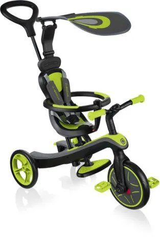 Globber Τρίκυκλο Trike Explorer 4in1-Lime Green (632-106)