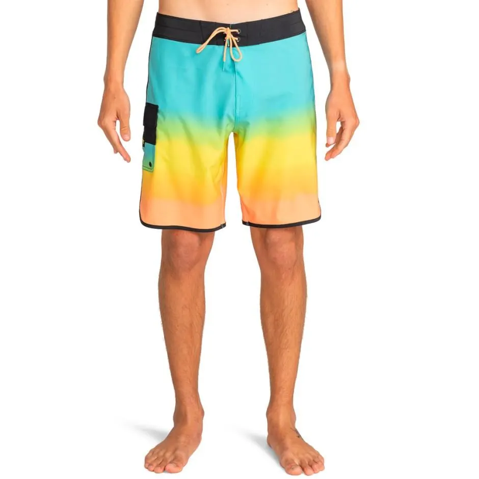 Ανδρικό Μαγιό Βερμούδα Πολύχρωμο - Billabong 73 Fade Pro 19"