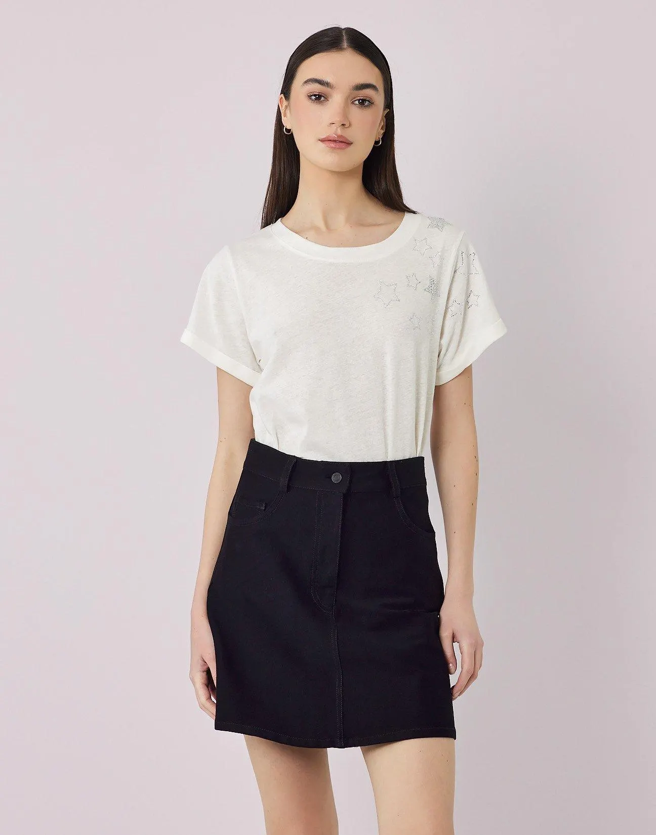 Μίνι ντένιμ φούστα