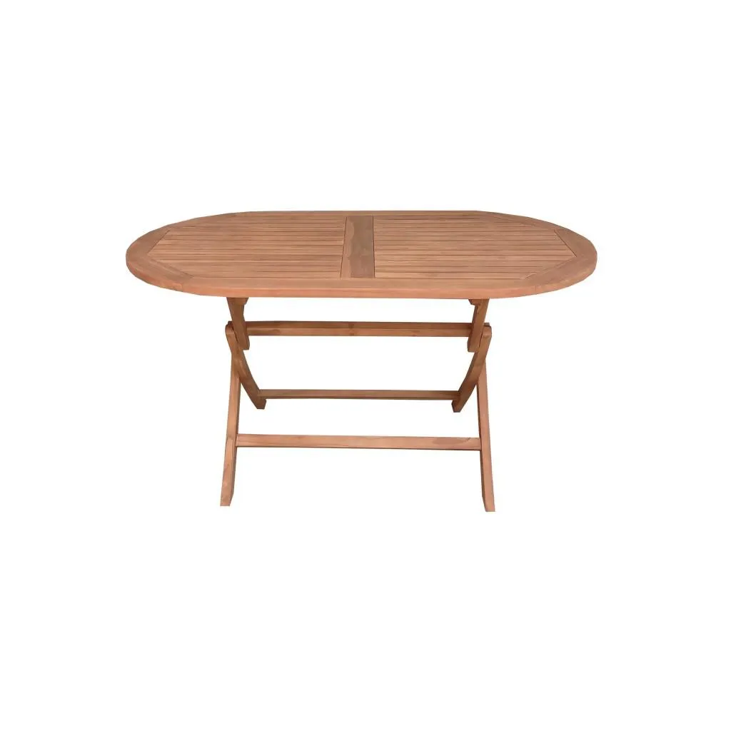 VENIS Τραπέζι τραπεζαρίας 120X70X75CM Πτυσσ. Οβάλ