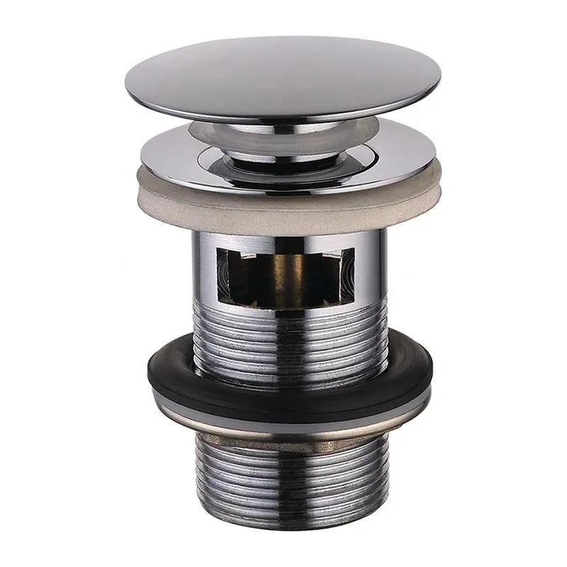 KUCHINOX - CKK 02R1 Βαλβίδα νιπτήρα πατητή κλικ-κλακ ορειχάλκινη 1 1/4" Chrome