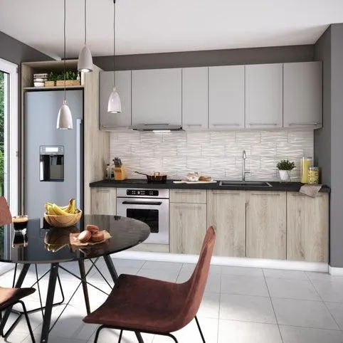 Σύνθεση κουζίνας OLIVIA ευθεία 3.24m