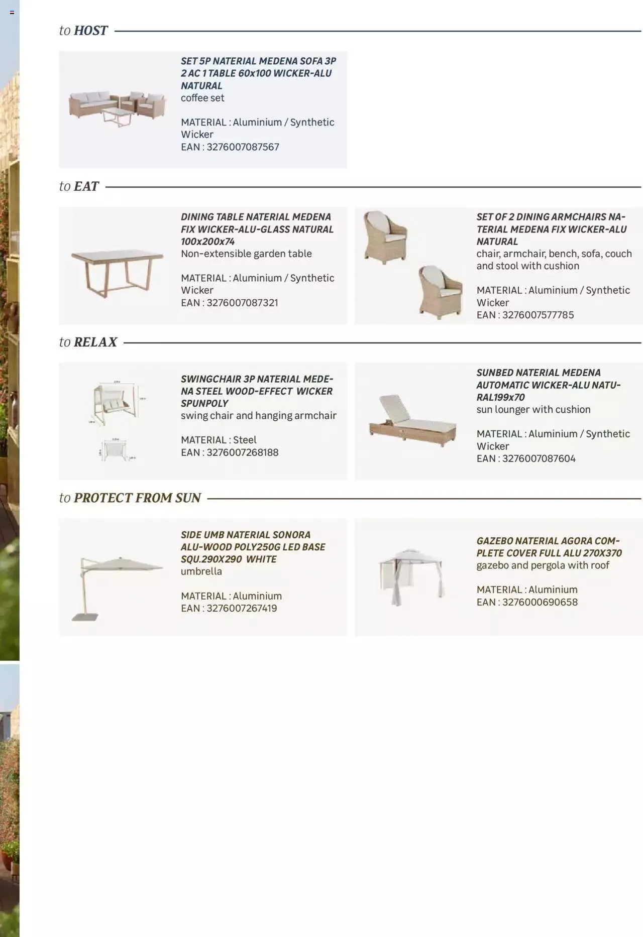 Φυλλάδιο προσφορών Leroy Merlin - Κατάλογος Naterial από 1 Αυγούστου έως 31 Δεκεμβρίου 2023 - Σελίδα 131