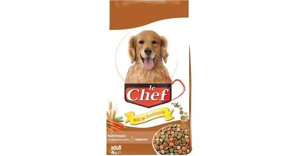 Σκυλοτροφή Le Chef 15Kg (Κοτόπουλο & Λαχανικά)