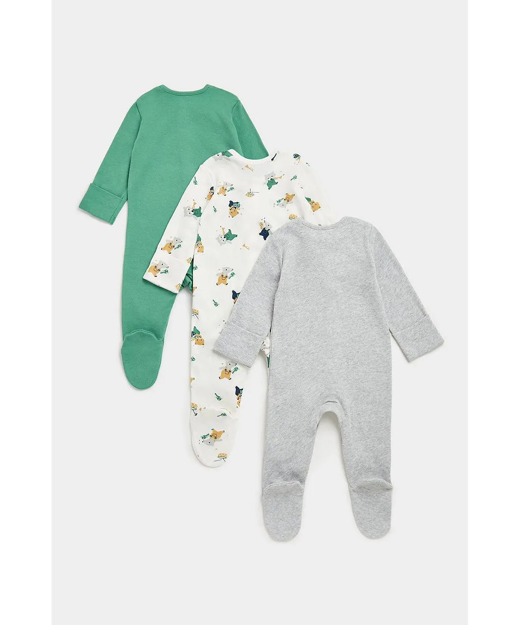 ολόσωμα φορμάκια animal band - σετ των 3