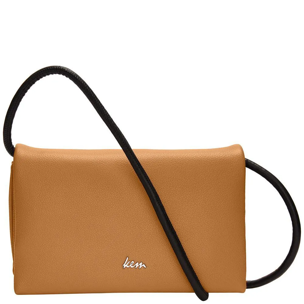 Τσάντα ώμου σε συνθετικό υλικό Nappa