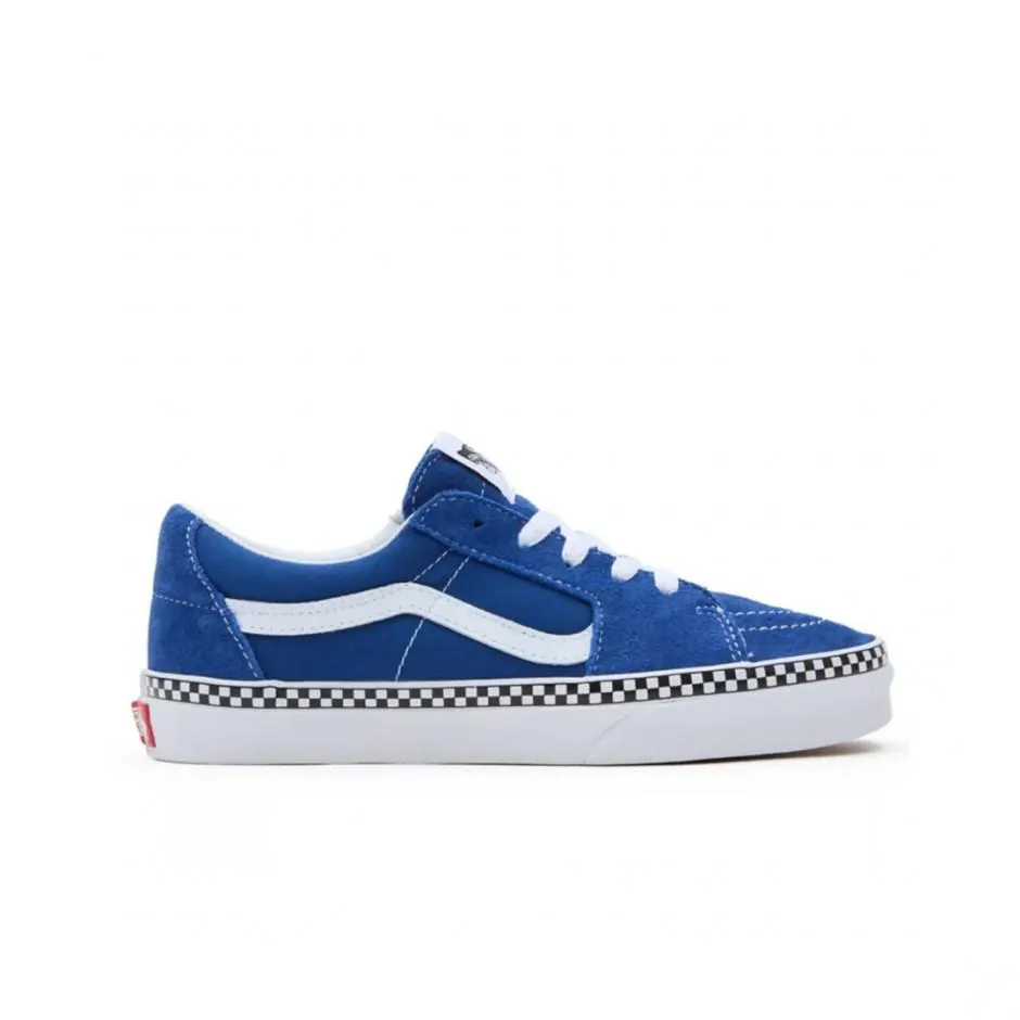 VANS SK8-LOW CHECKERBOARD FOXING Μπλε