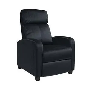 PORTER Armchair Relax Black Velure