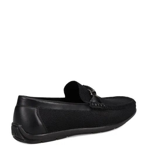 Μαύρο ανδρικό loafer 100006537-014