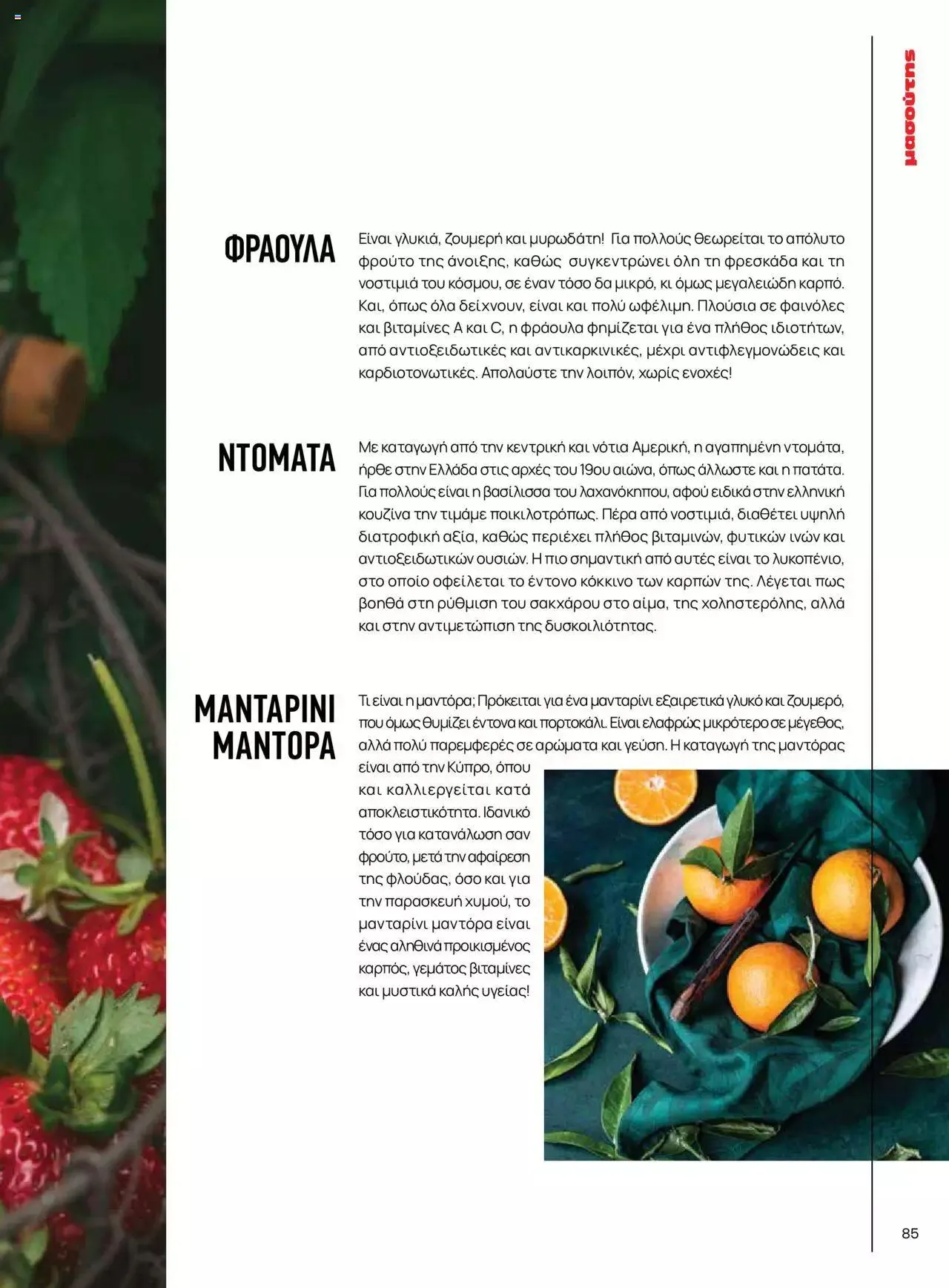 Φυλλάδιο προσφορών Μασούτης - Γεύσεις & εμπνεύσεις από 10 Απριλίου έως 31 Δεκεμβρίου 2023 - Σελίδα 85