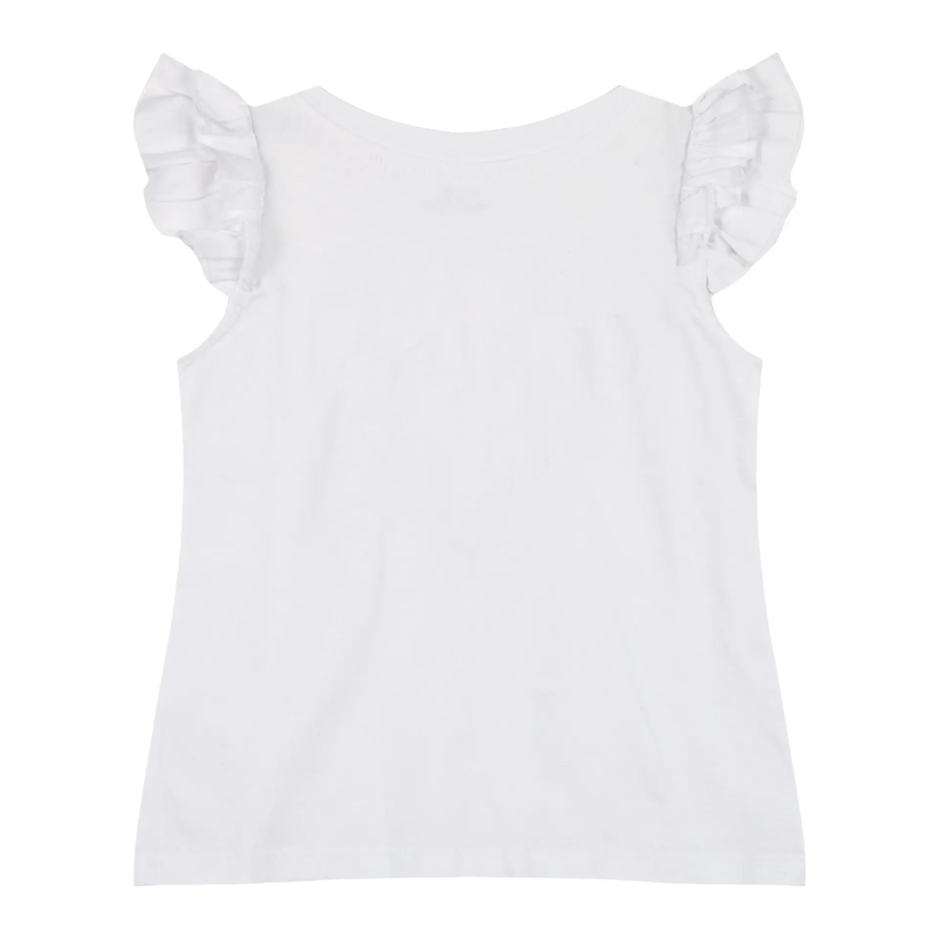 Παιδική αμάνικη μπλούζα με τύπωμα για κορίτσι | ΛΕΥΚΟ