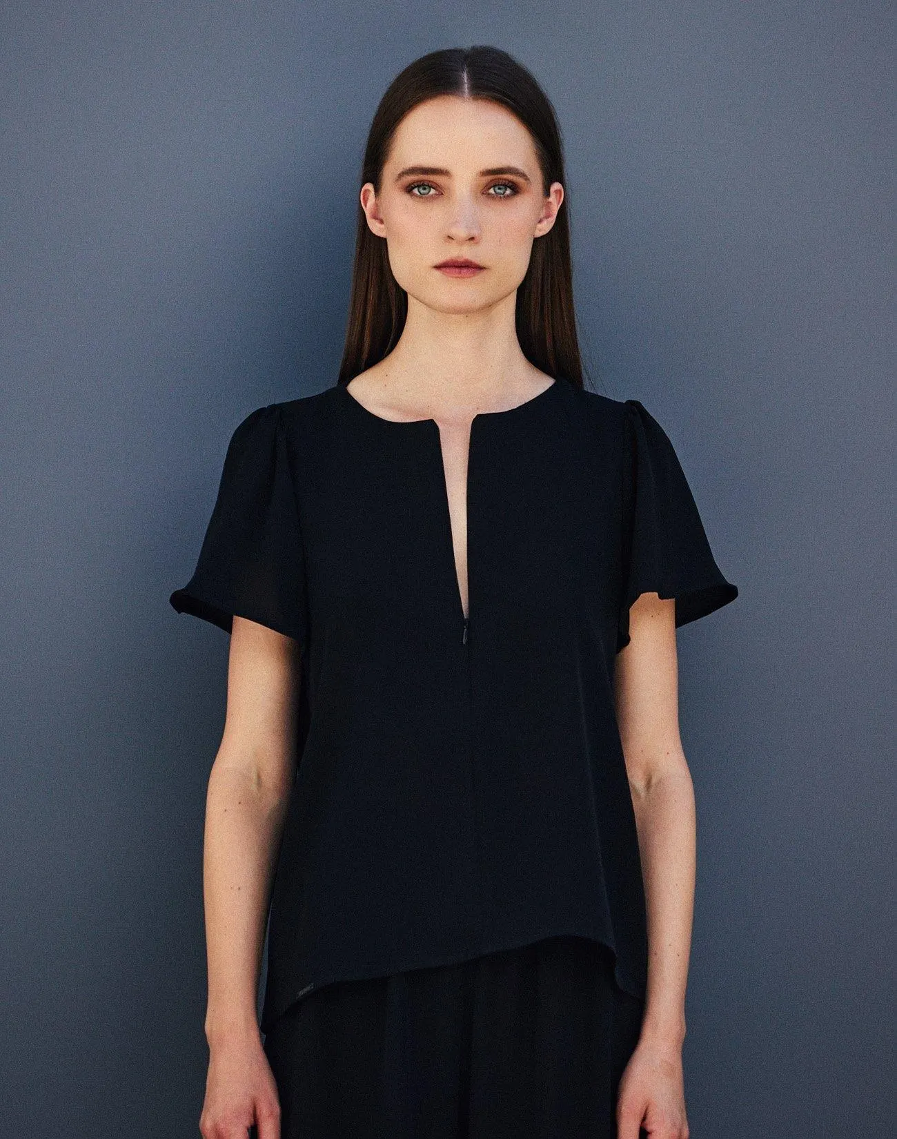 Μπλούζα με φερμουάρ