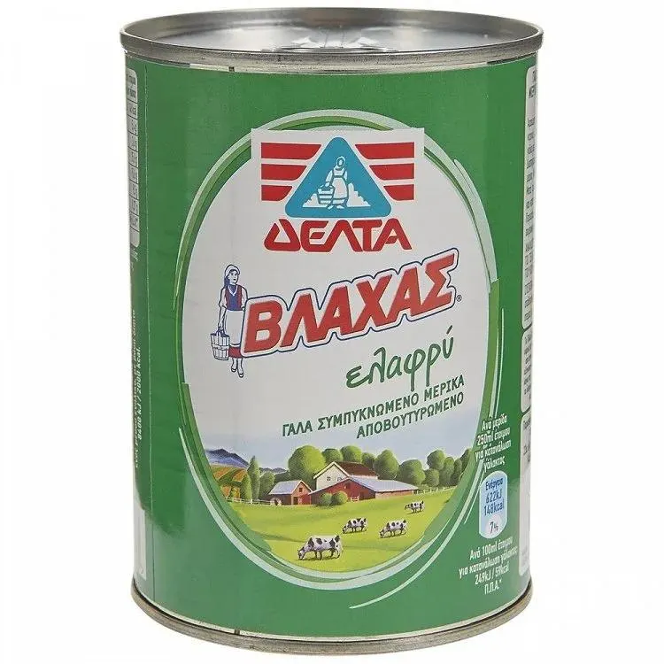 Βλαχας Εβαπορέ Γάλα Ελαφρύ 410gr