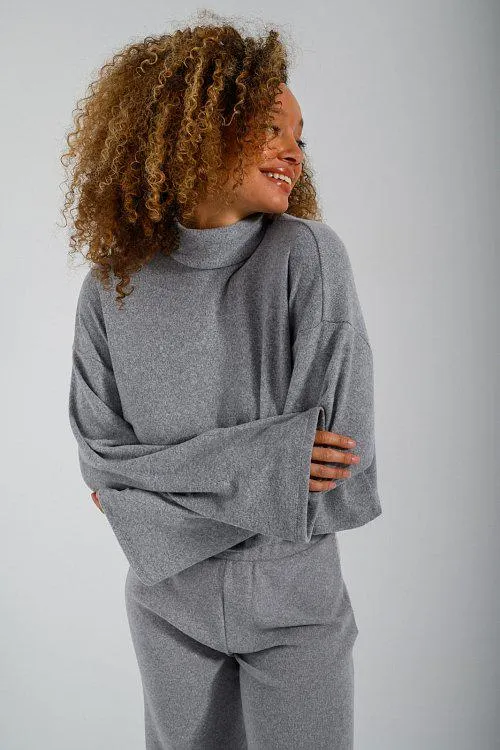 Ζιβάγκο κροπ τοπ με απαλή υφή