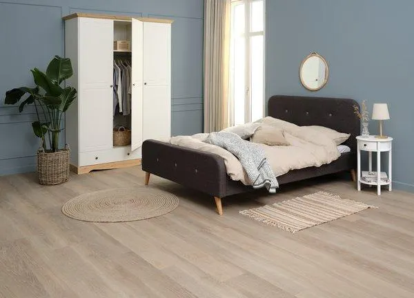 Κομοδίνο EGEBY 1 συρτάρι λευκό