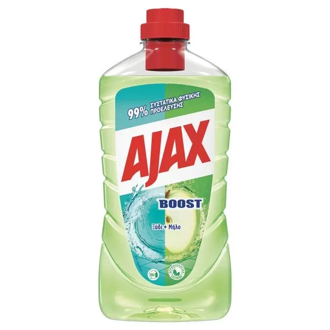 AJAX 1L ΥΓΡΟ ΚΑΘ/ΚΟ BOOST ΞΥΔΙ & ΜΗΛΟ