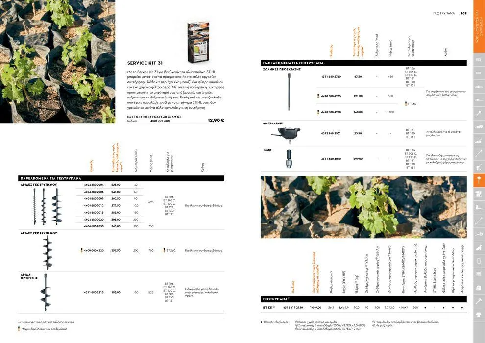 Φυλλάδιο προσφορών Κατάλογος 2024 από 17 Ιανουαρίου έως 31 Δεκεμβρίου 2024 - Σελίδα 135